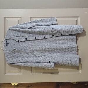 Banana Republic Long Gray Cardigan Sweater Size XS
